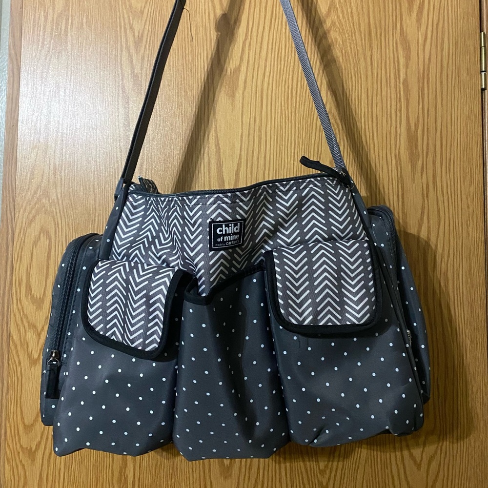 DIAPER BAG!! Child of mine made by Carters